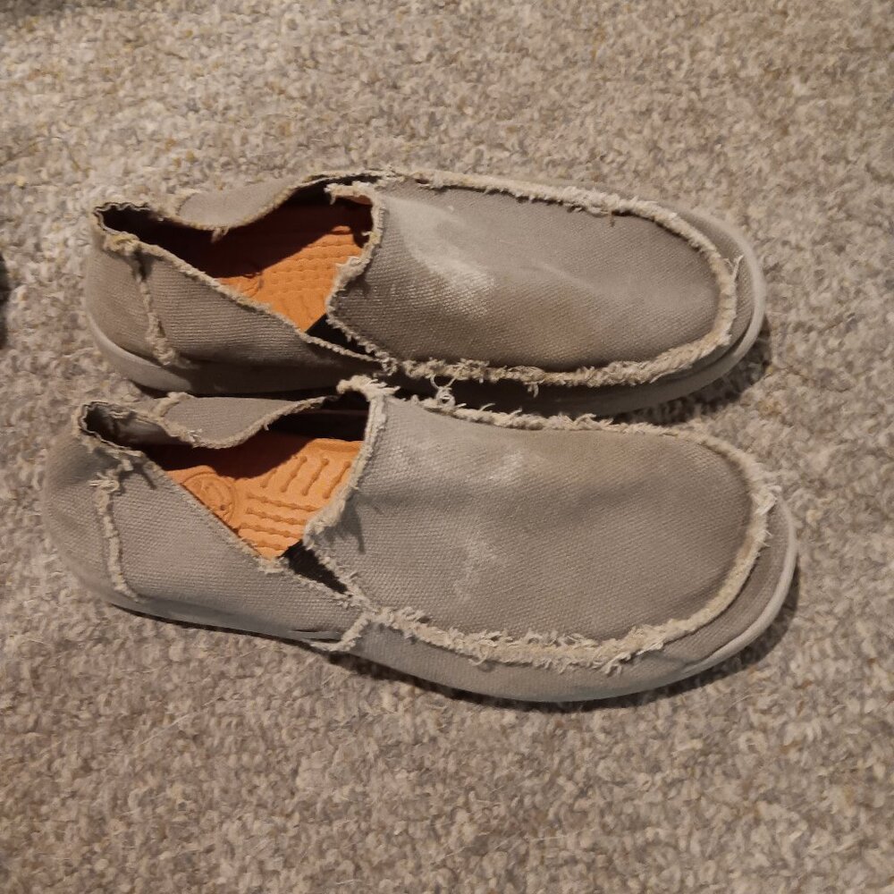 Distressed canvas Crocs Santa Cruz mens